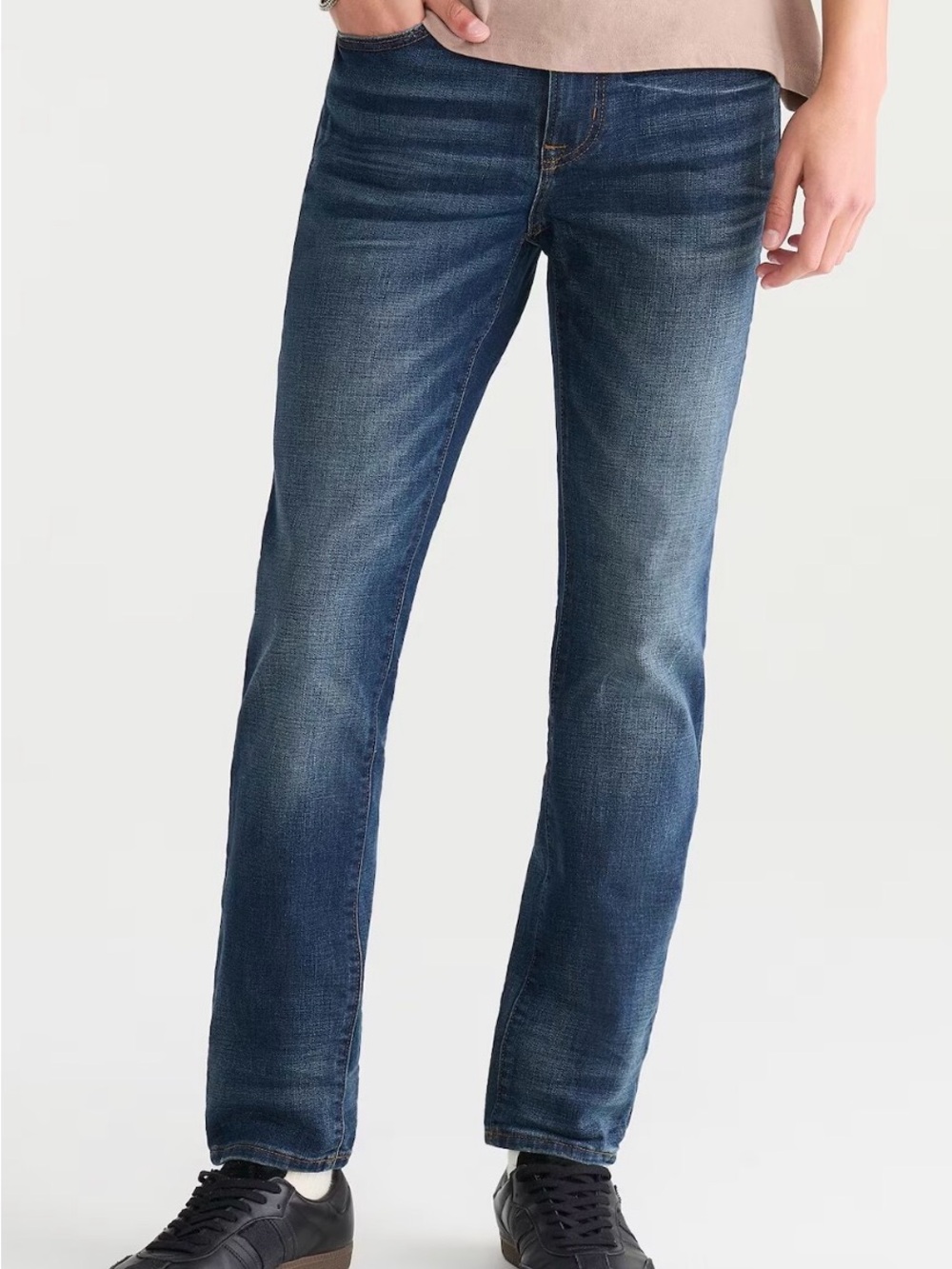 Aeropostale Men's Blue Skinny Leg Jeans Size 33x32